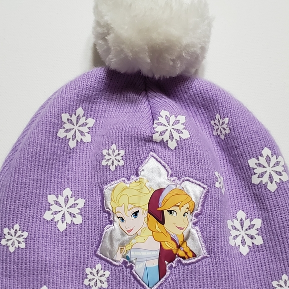 Girls Winter Coat w/Disney Frozen Winter Hat Size 24M - Picture 3 of 8